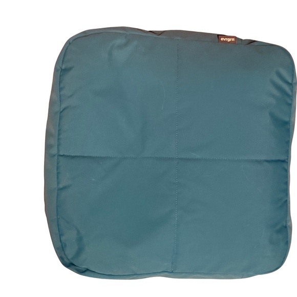 Evrgrn Grounded Cushion Teal/Charcoal Bean Bag Seat Portable Camping Chair - Picture 5 of 5